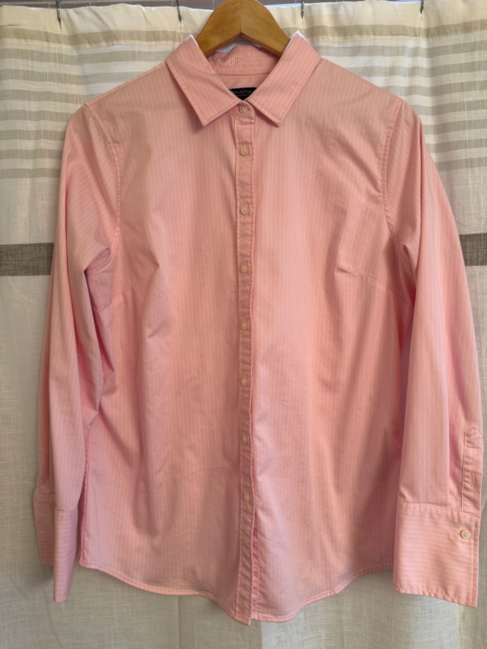 Banana Republic Classic Pink Button-Down Shirt